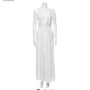 Faithfull the Brand white/black striped jumpsuit